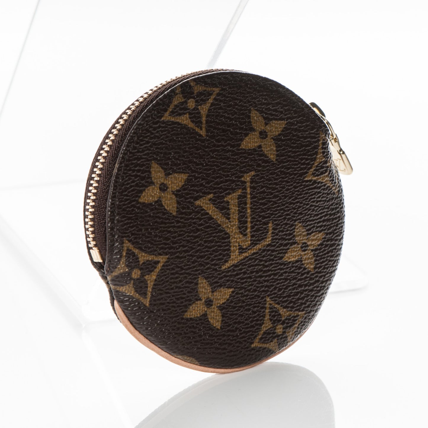 Monogram Round Coin Purse