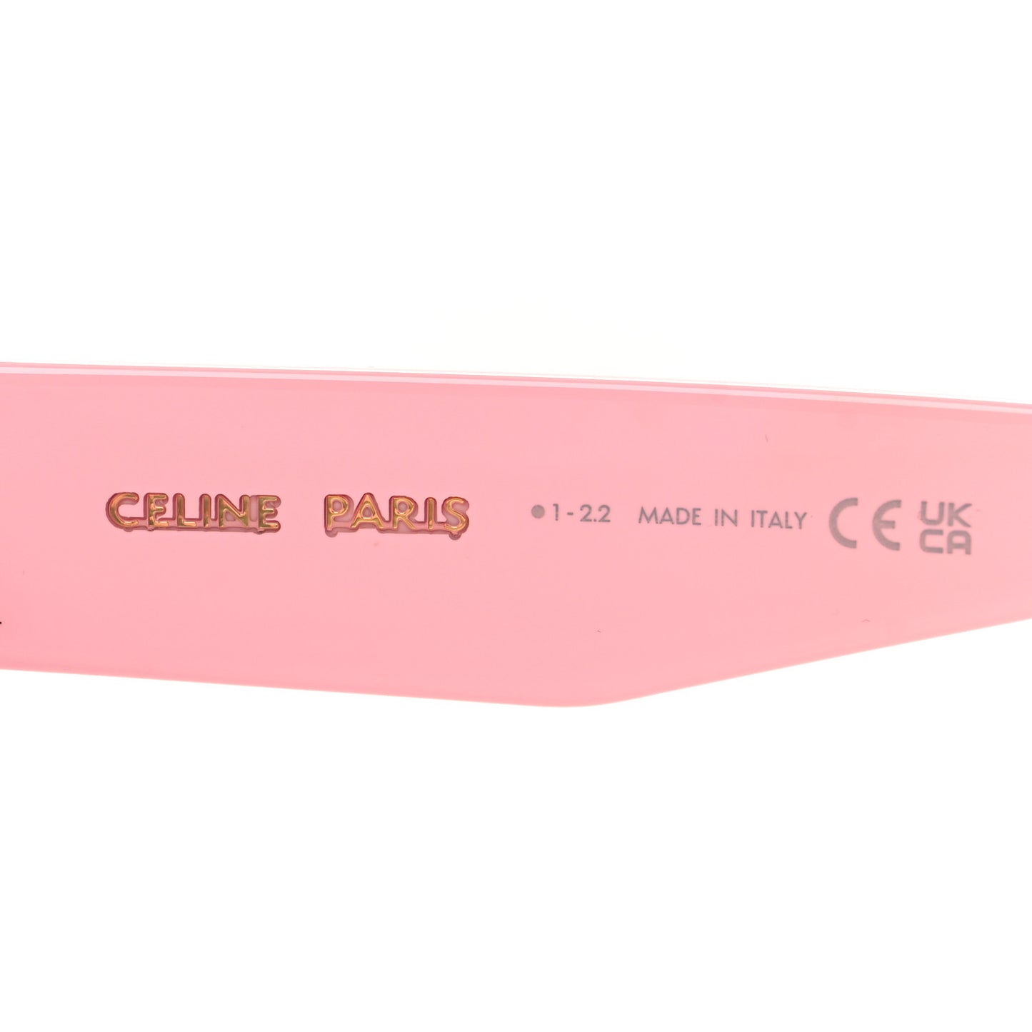 Acetate Monochroms Square Sunglasses CL40214U Light Pink