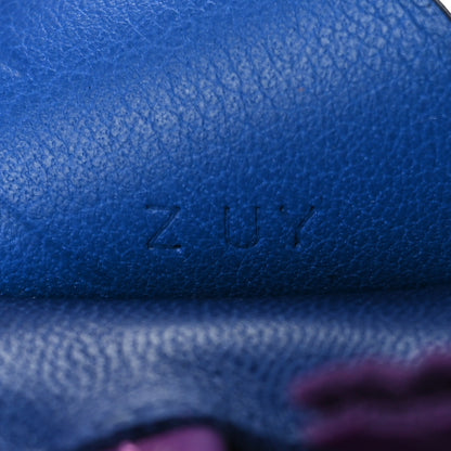 Hermes Milo Lambskin Grigri Rodeo Pegase Horse Bag Charm PM Bleu Saphir Violet Bleu France 5 of 6