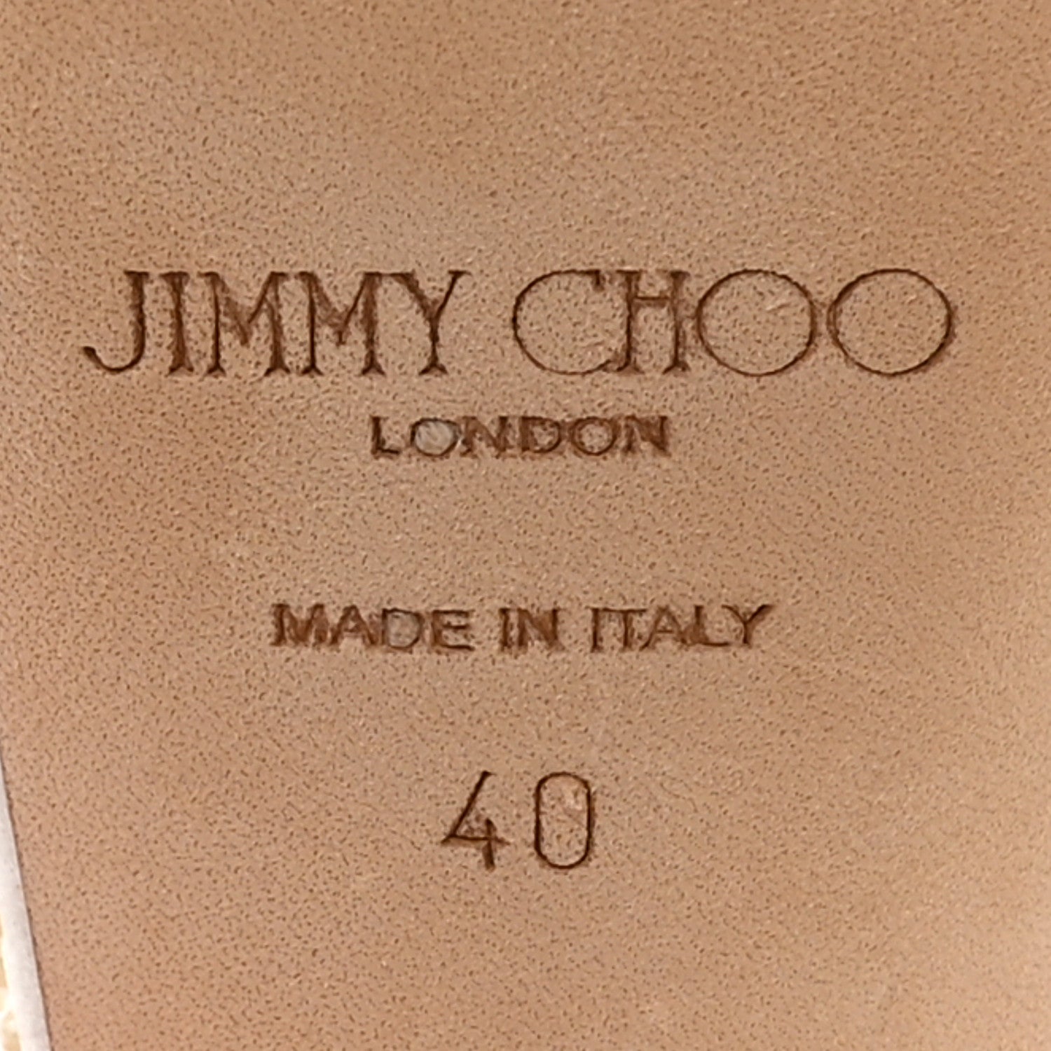 Jimmy Choo Pearl Satin Sacaria 120 Sandals 40 White 8 of 15