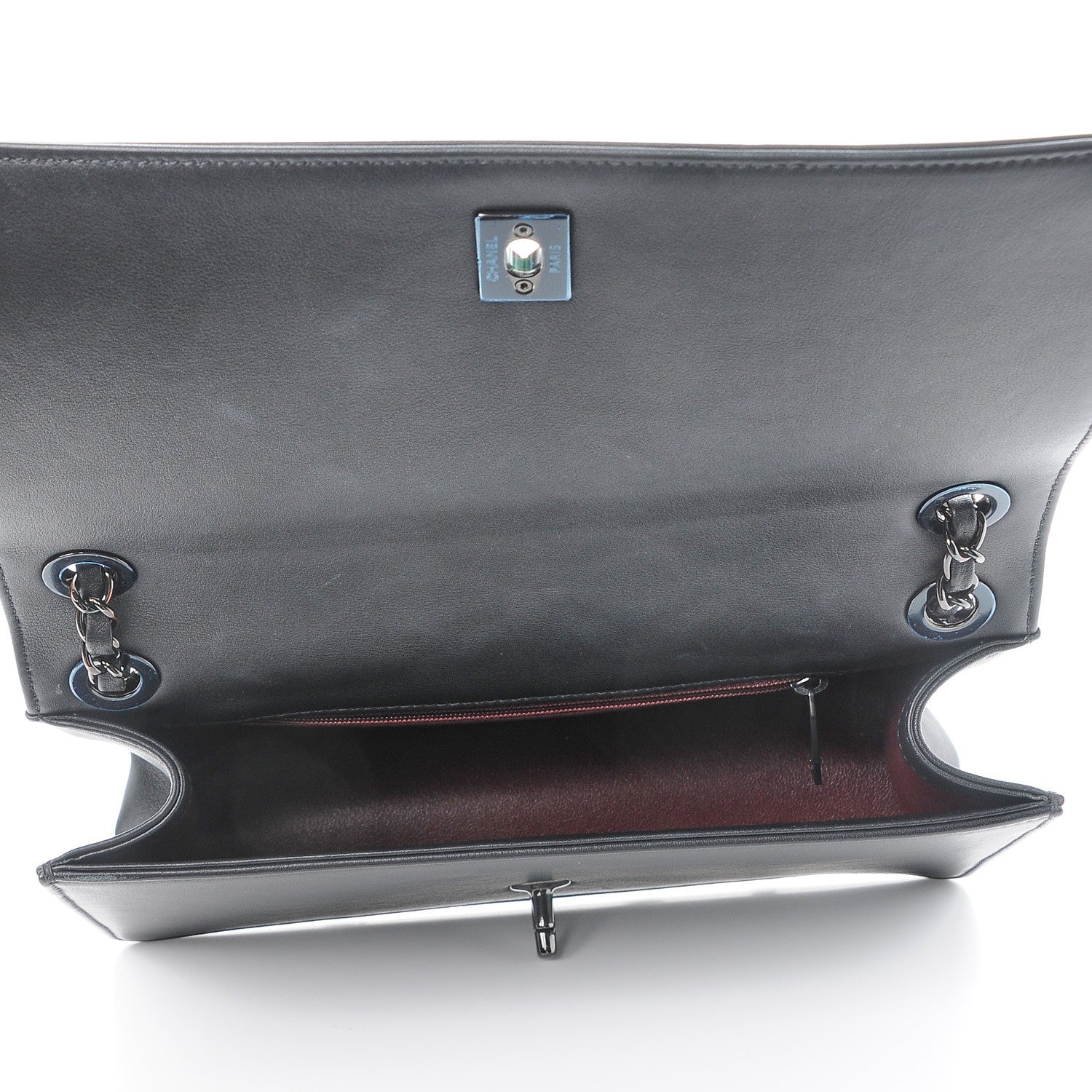 Chanel Calfskin Small Propeller Flap Black 6 of 11