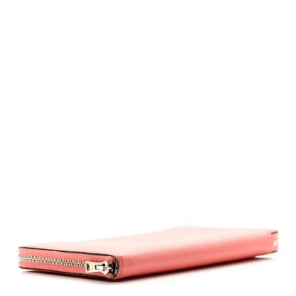 Hermes Epsom Silk'In Wallet Flamingo 4 of 8