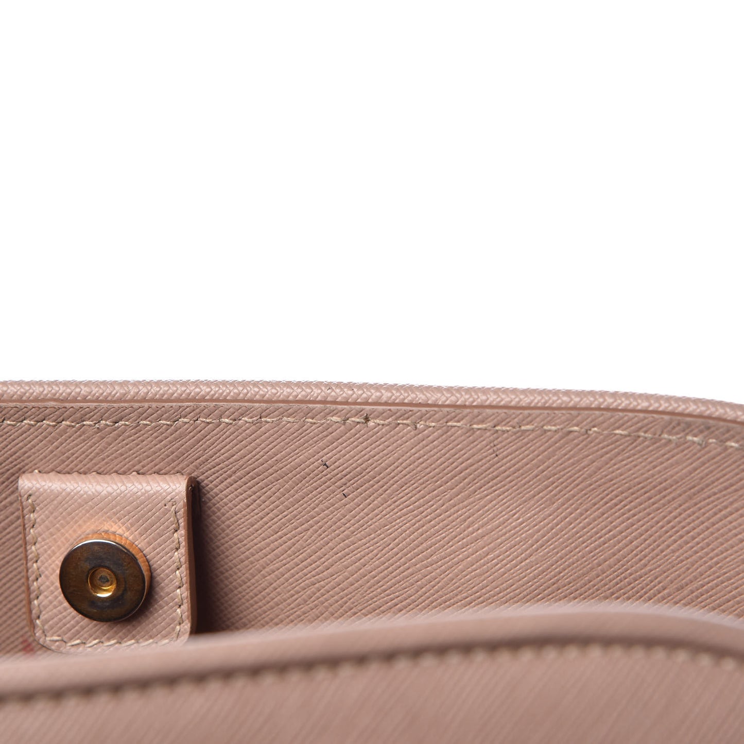 Saffiano Lux Open Promenade Tote Cammeo