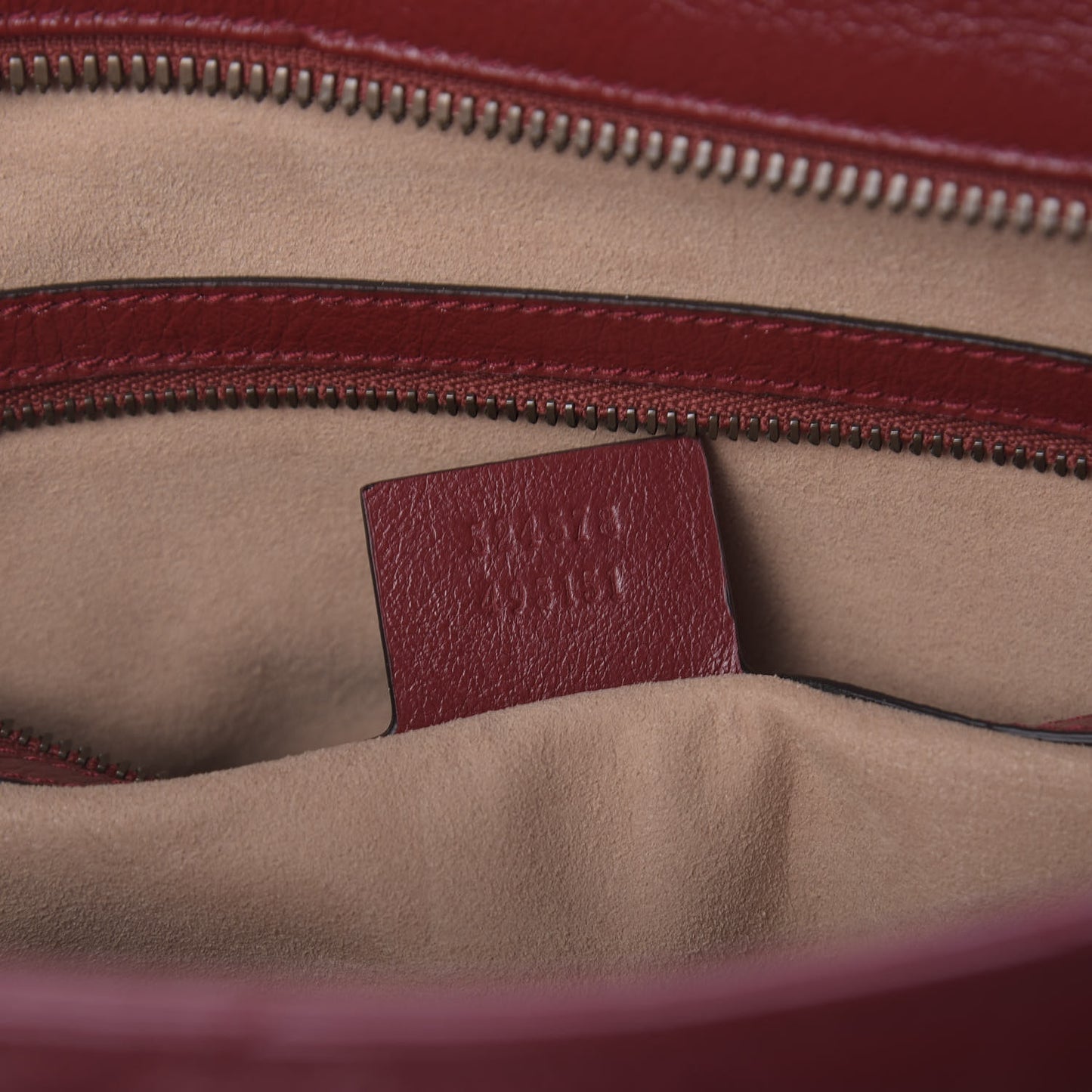Azalea Calfskin Matelasse Medium GG Marmont Slim Tote Romantic Cerise