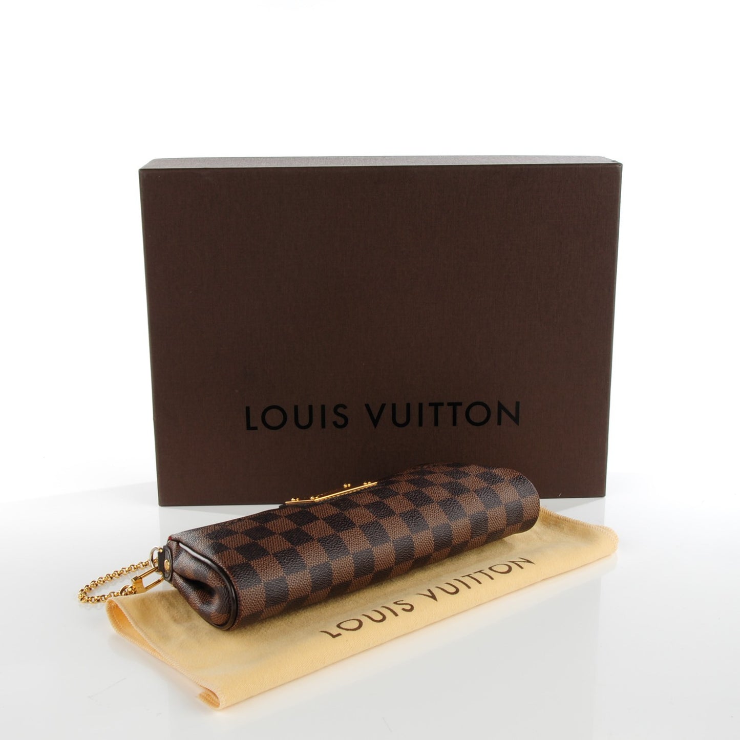 Damier Ebene Eva Clutch