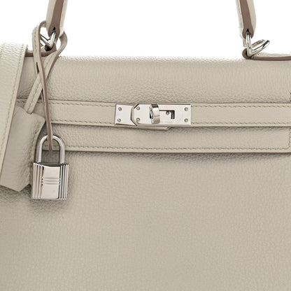 Hermes Togo Kelly Retourne 25 Beton 8 of 13