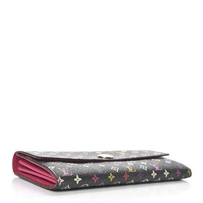 Louis Vuitton Monogram Multicolor Sarah Wallet Black Grenade 4 of 8