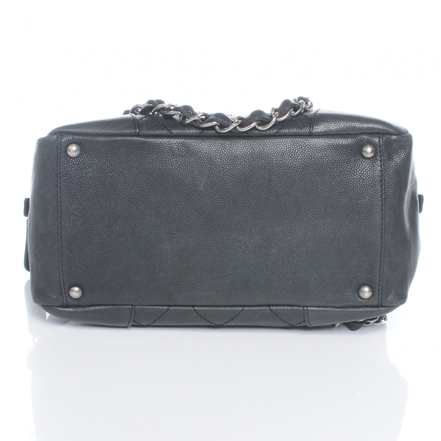 Distressed Caviar Outdoor Ligne Tote Black