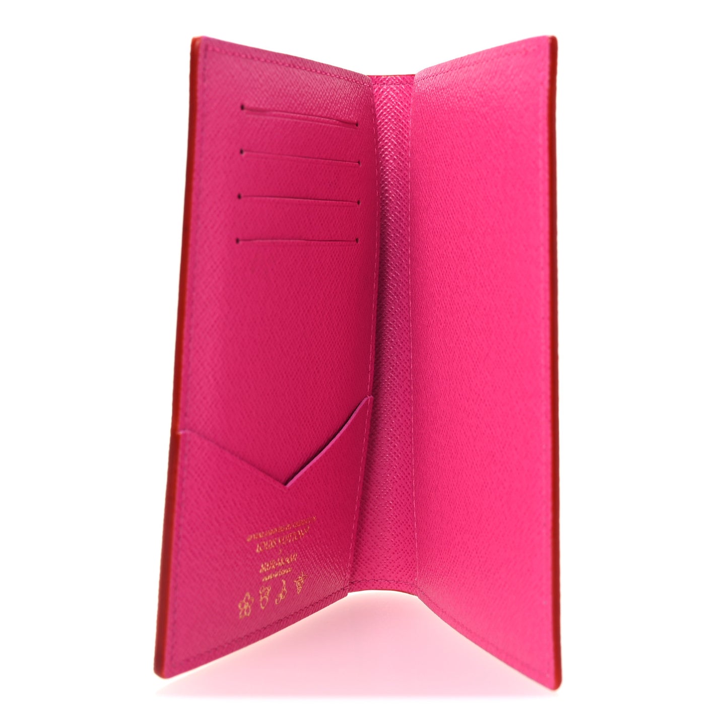 LV X TM Monogram Multicolor Passport Cover White