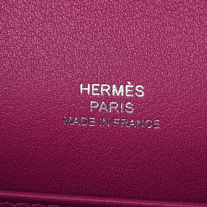 Hermes Swift Kelly Pochette Clutch Rose Pourpre 19 of 24