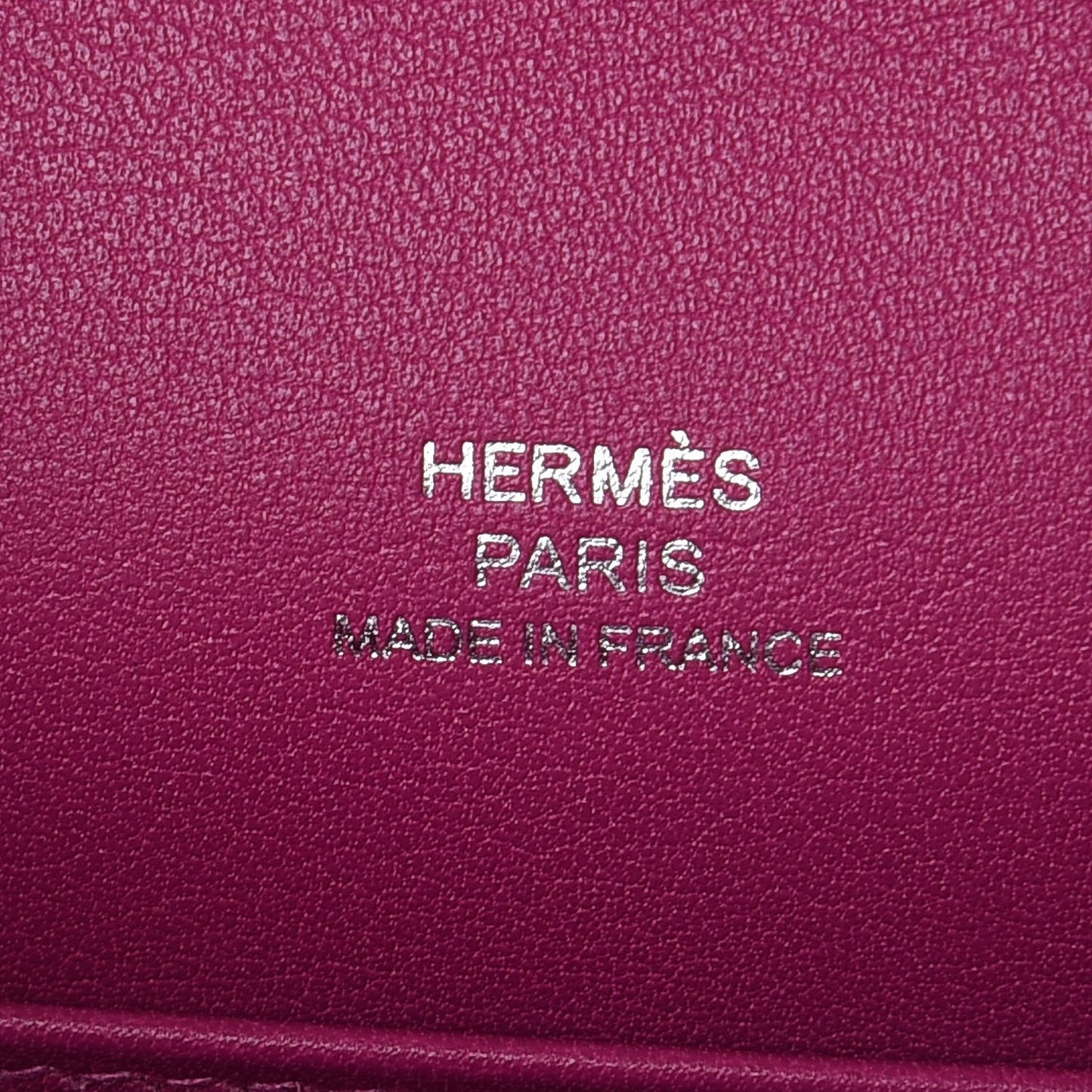 Swift Kelly Pochette Clutch Rose Pourpre