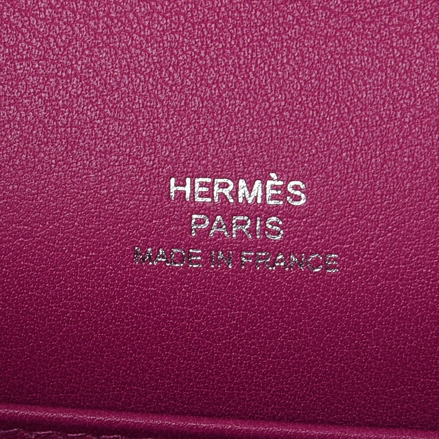 Hermes Swift Kelly Pochette Clutch Rose Pourpre 19 of 24