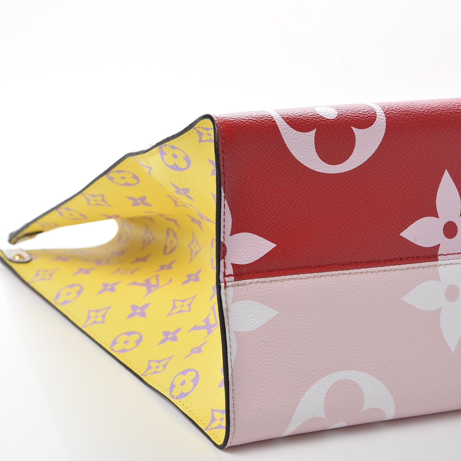 Louis Vuitton Monogram Giant Onthego GM Rouge Rose 5 of 10
