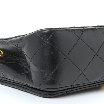 Chanel Lambskin Quilted Mini Flap Black 8 of 14