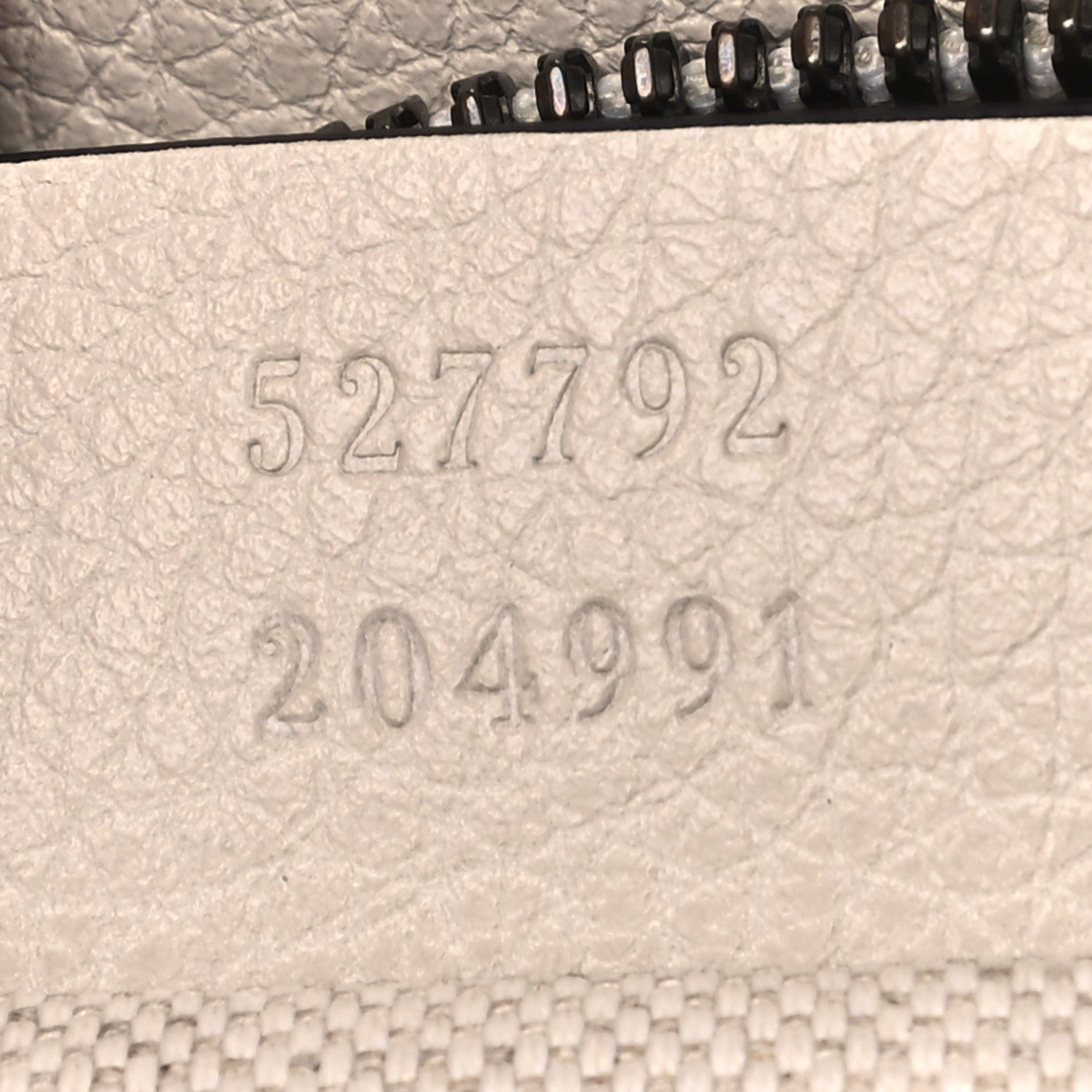 Gucci Grained Calfskin Small Logo Belt Bag White 8 of 11