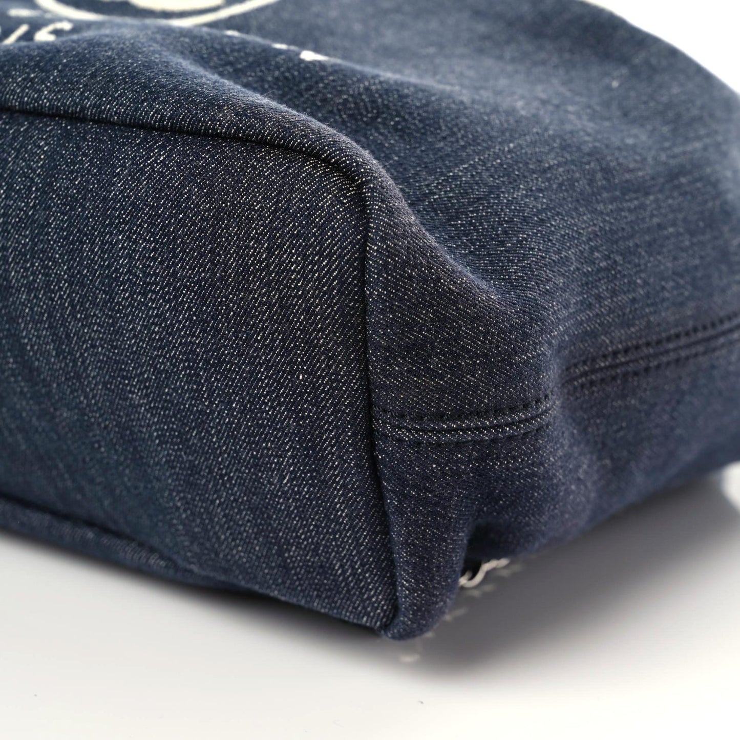 Canvas Large Deauville Backpack Denim Blue