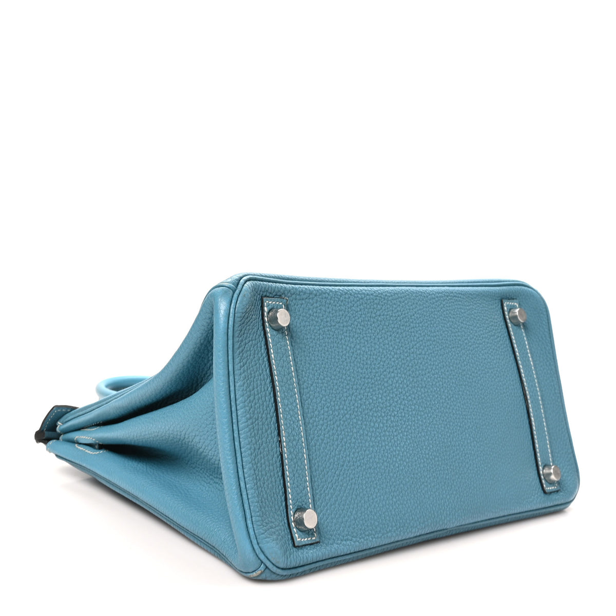 Hermes Togo Birkin 30 Blue Jean 4 of 13