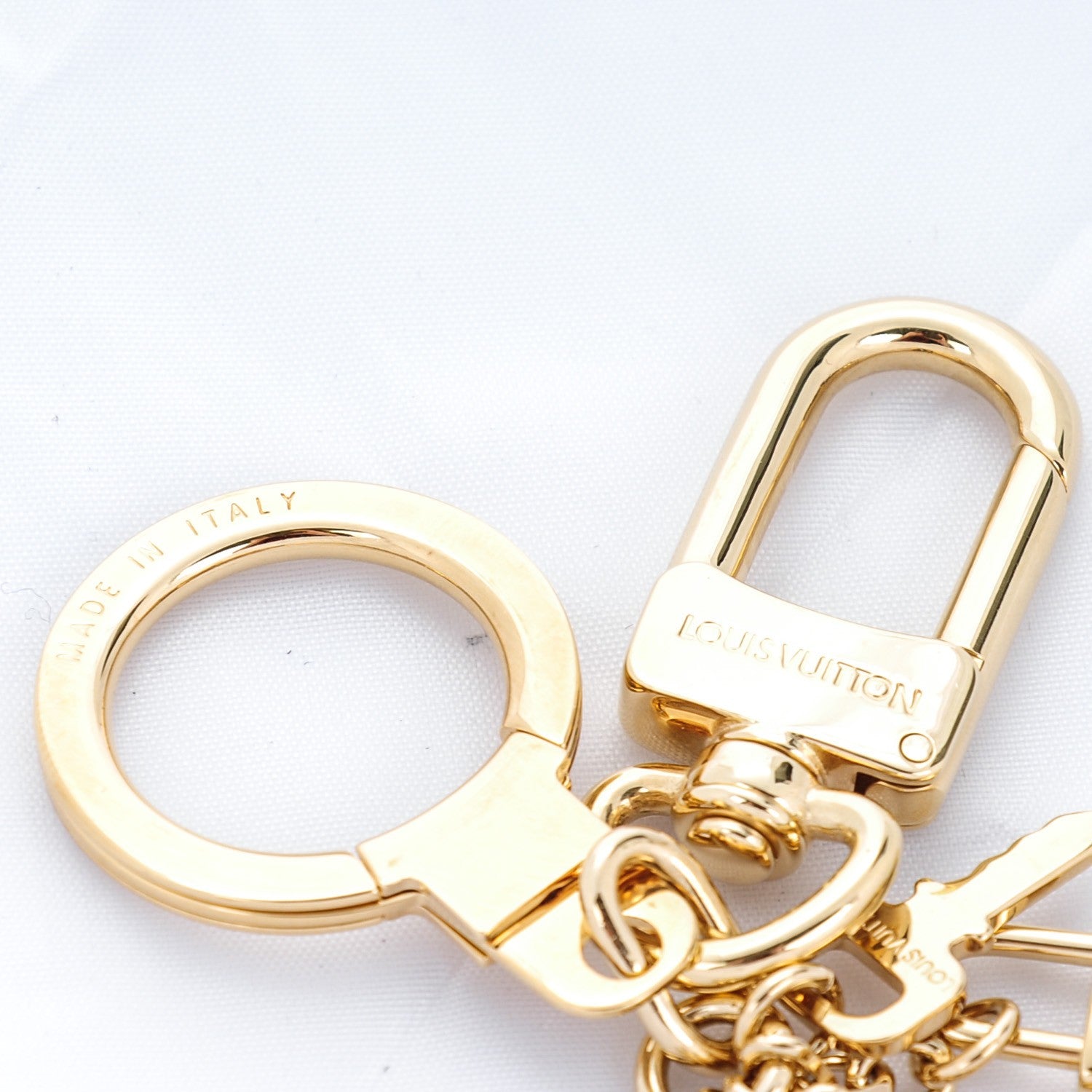 Louis Vuitton Pastilles Key Chain Bag Charm Amarante 3 of 4