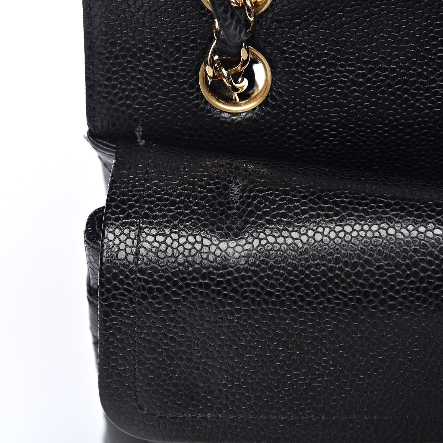 Chanel Caviar Quilted Small Double Flap Black 9 of 15