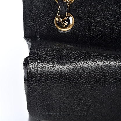 Chanel Caviar Quilted Small Double Flap Black 9 of 15
