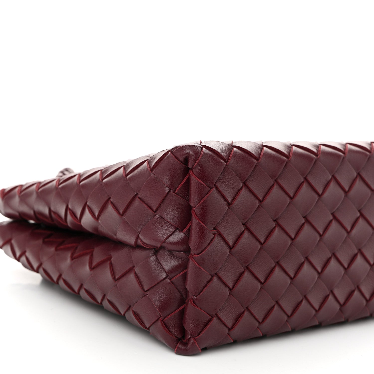 Bottega Veneta Nappa Intrecciato Small Andiamo Shoulder Bag Barolo 8 of 9