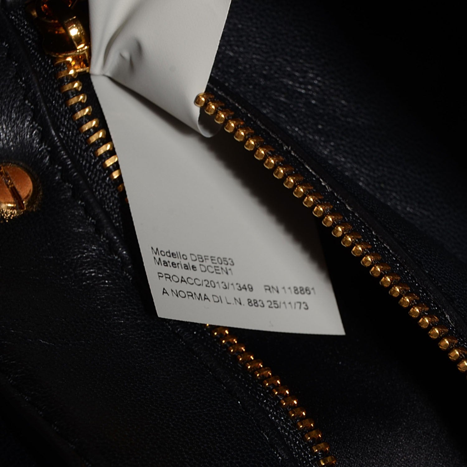 Versace Deerskin Large Signature Tote Fuchsia 8 of 9