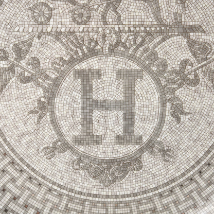 Hermes Porcelain Mosaique au 24 Platine Tart Platter 5 of 6
