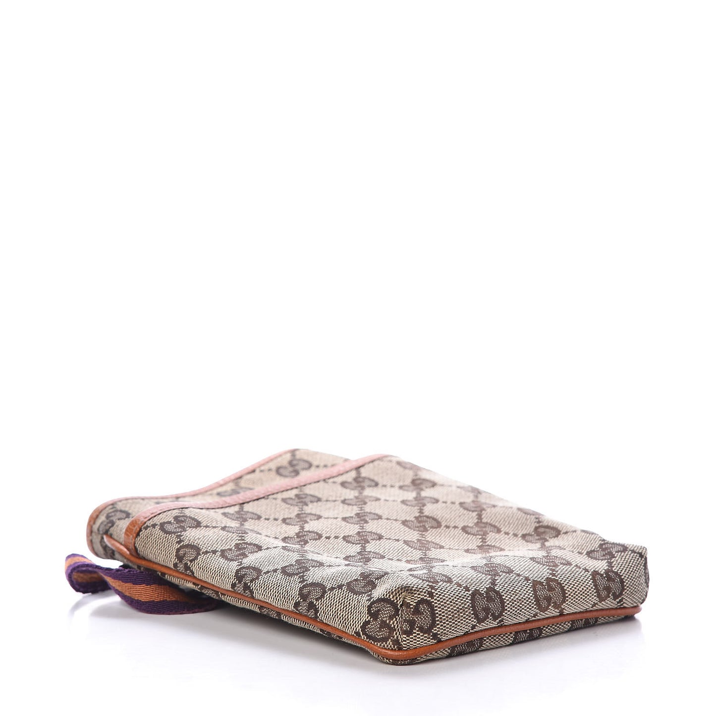 Monogram Web Mini Messenger Bag Brown