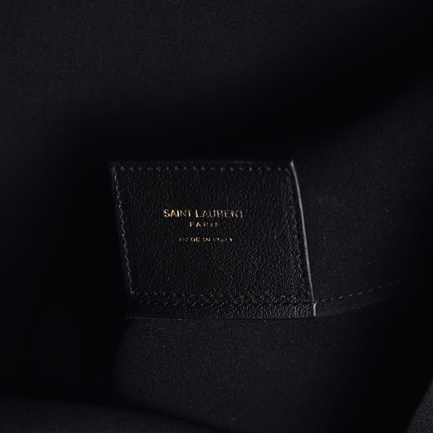 Calfskin Large Shopping Tote Black