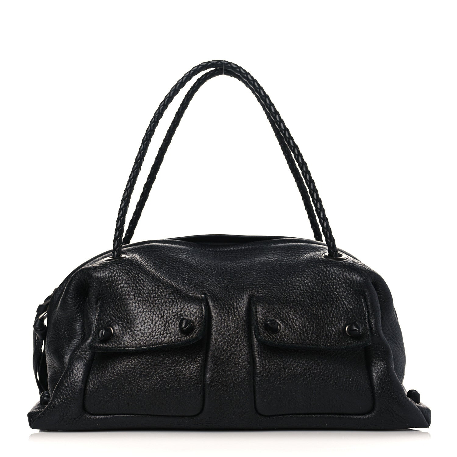 Bottega Veneta Cervo Iguila Shoulder Bag Black 1 of 10