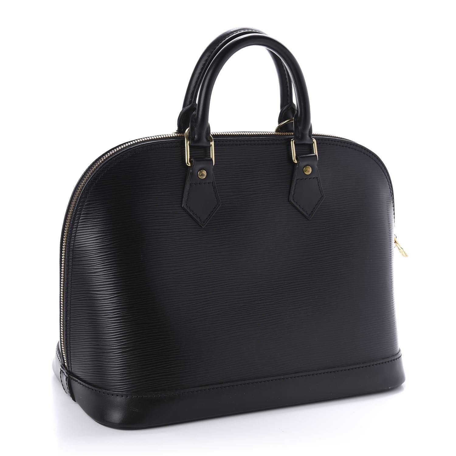 Louis Vuitton Epi Alma PM Black 3 of 10