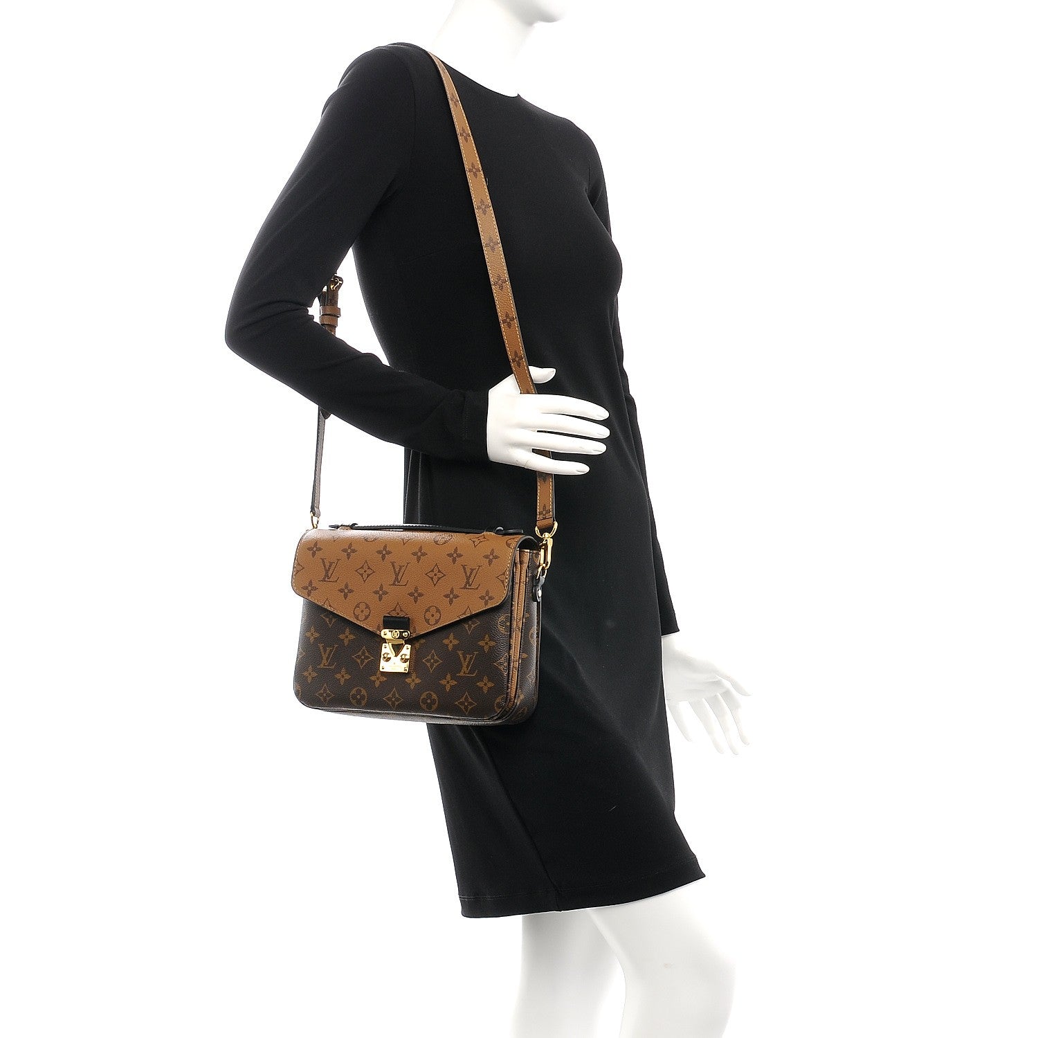 Louis Vuitton Reverse Monogram Pochette Metis 2 of 8