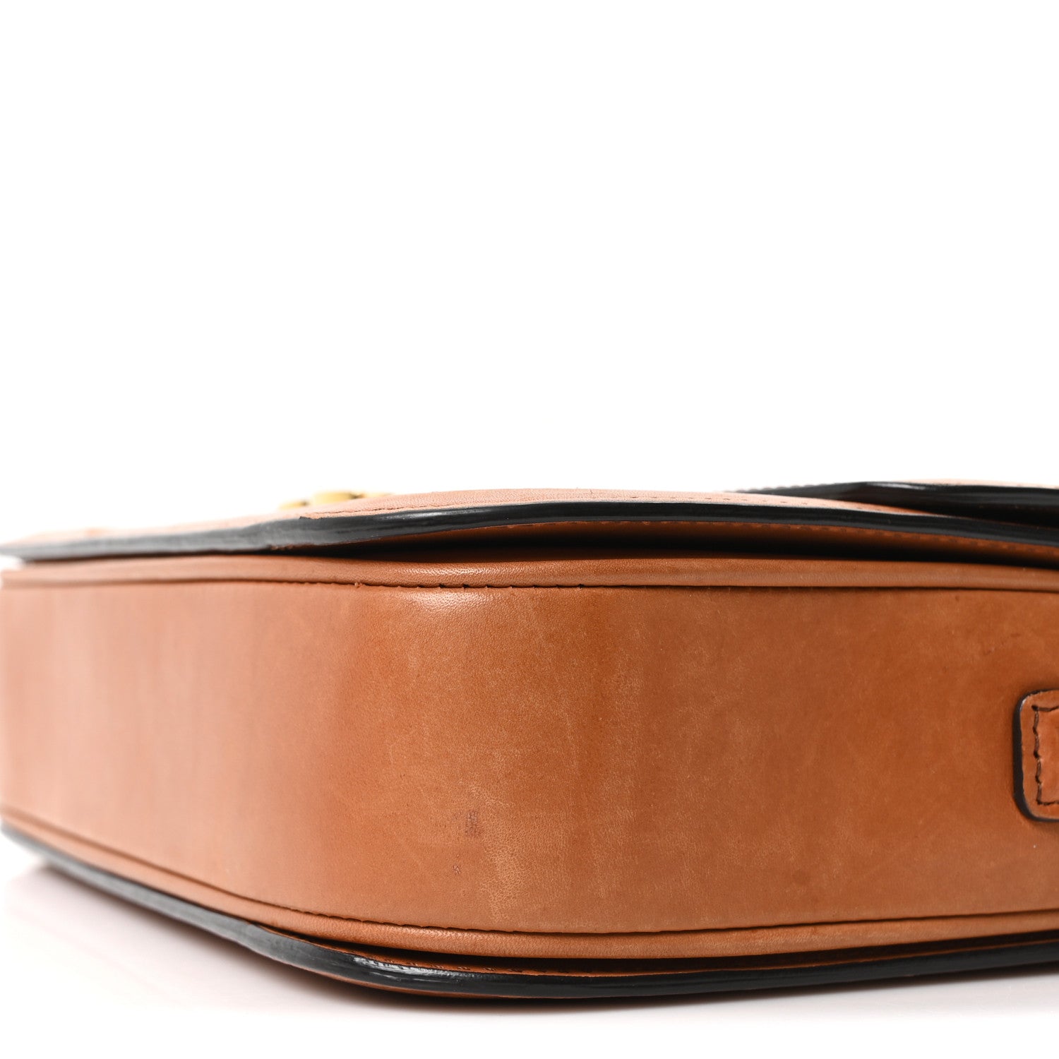 Celine Textile Calfskin Classique Triomphe Bag Natural Tan 11 of 11