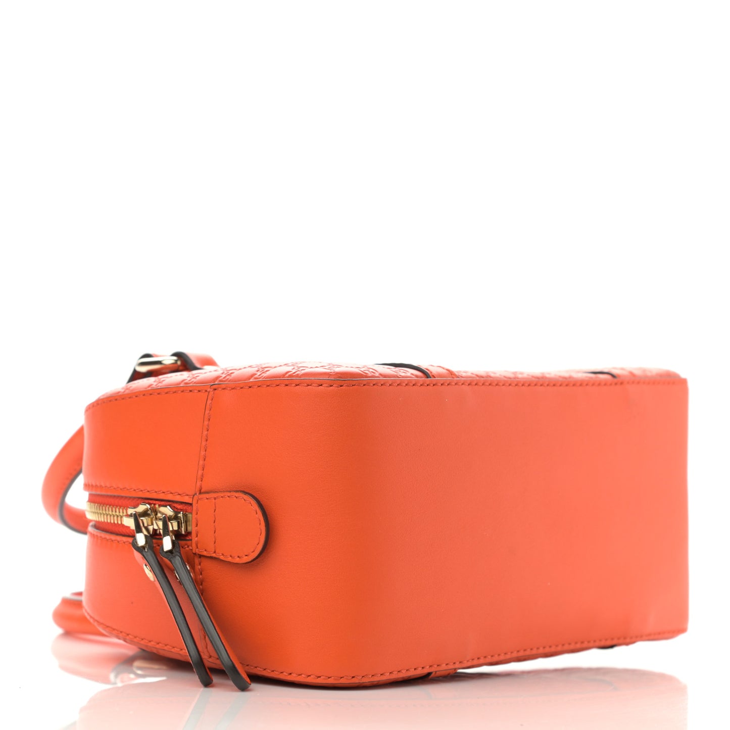 Soft Microguccissima Small Crossbody Bag Sun Orange
