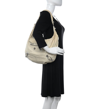Balenciaga Agneau Giant 21 Silver Hardware Hobo White 2 of 17