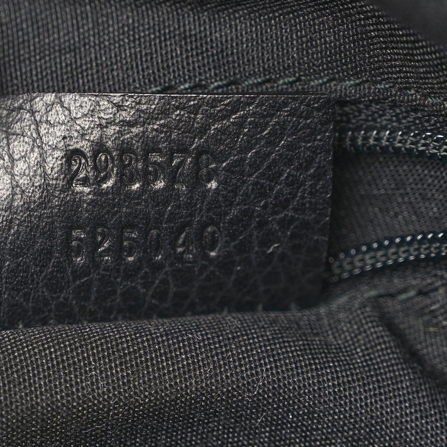Gucci Nylon Monogram Medium Abbey Shoulder Bag Black 7 of 10