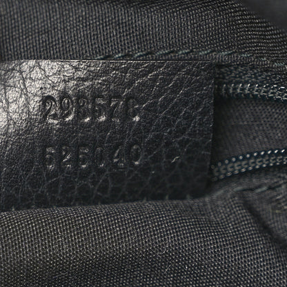 Gucci Nylon Monogram Medium Abbey Shoulder Bag Black 7 of 10