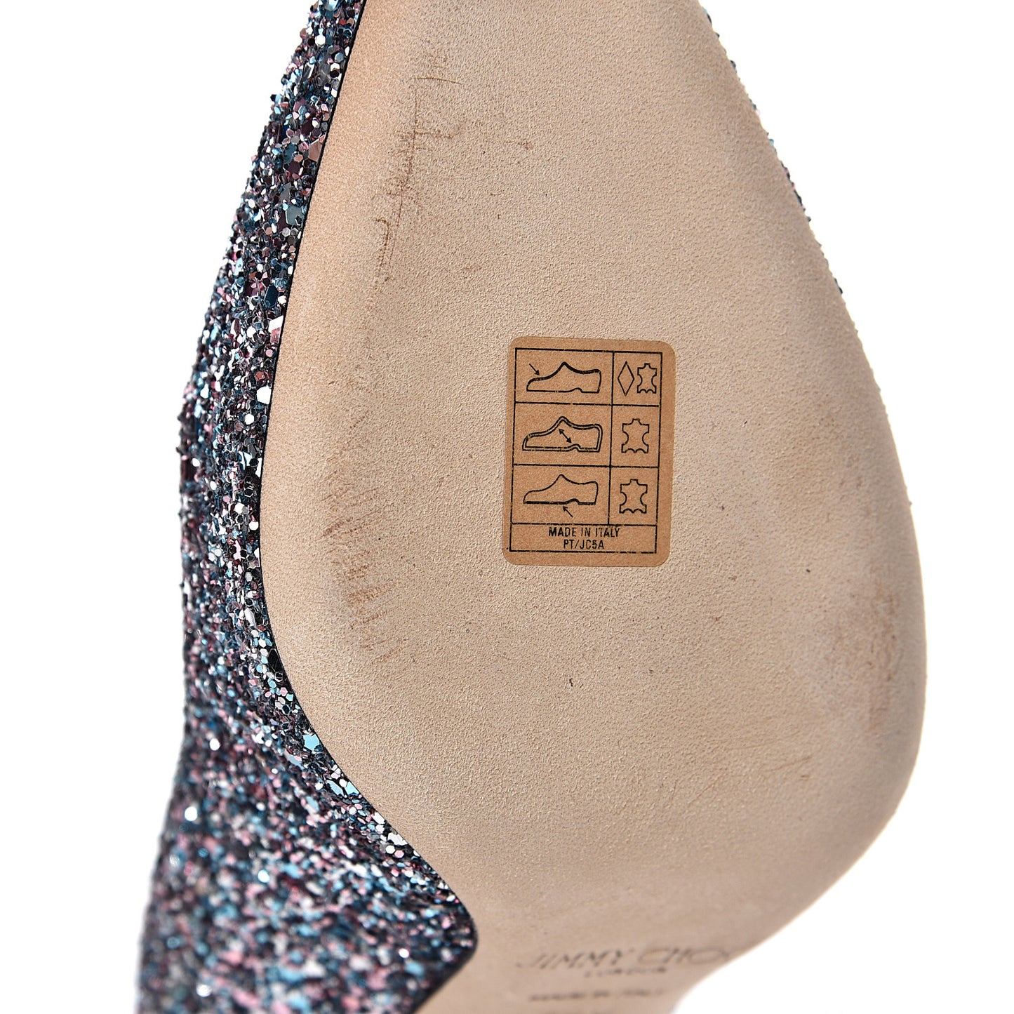 Coarse Glitter Romy 100 Pumps 38.5 Multicolor