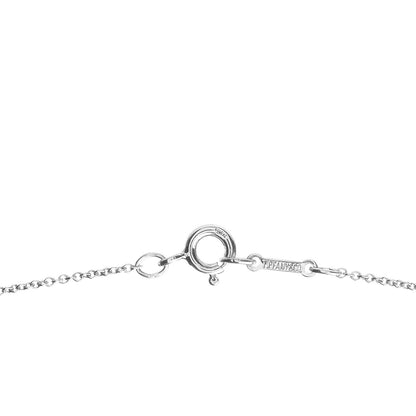 Tiffany Sterling Silver Paloma Picasso Graffiti X Pendant Necklace 4 of 5