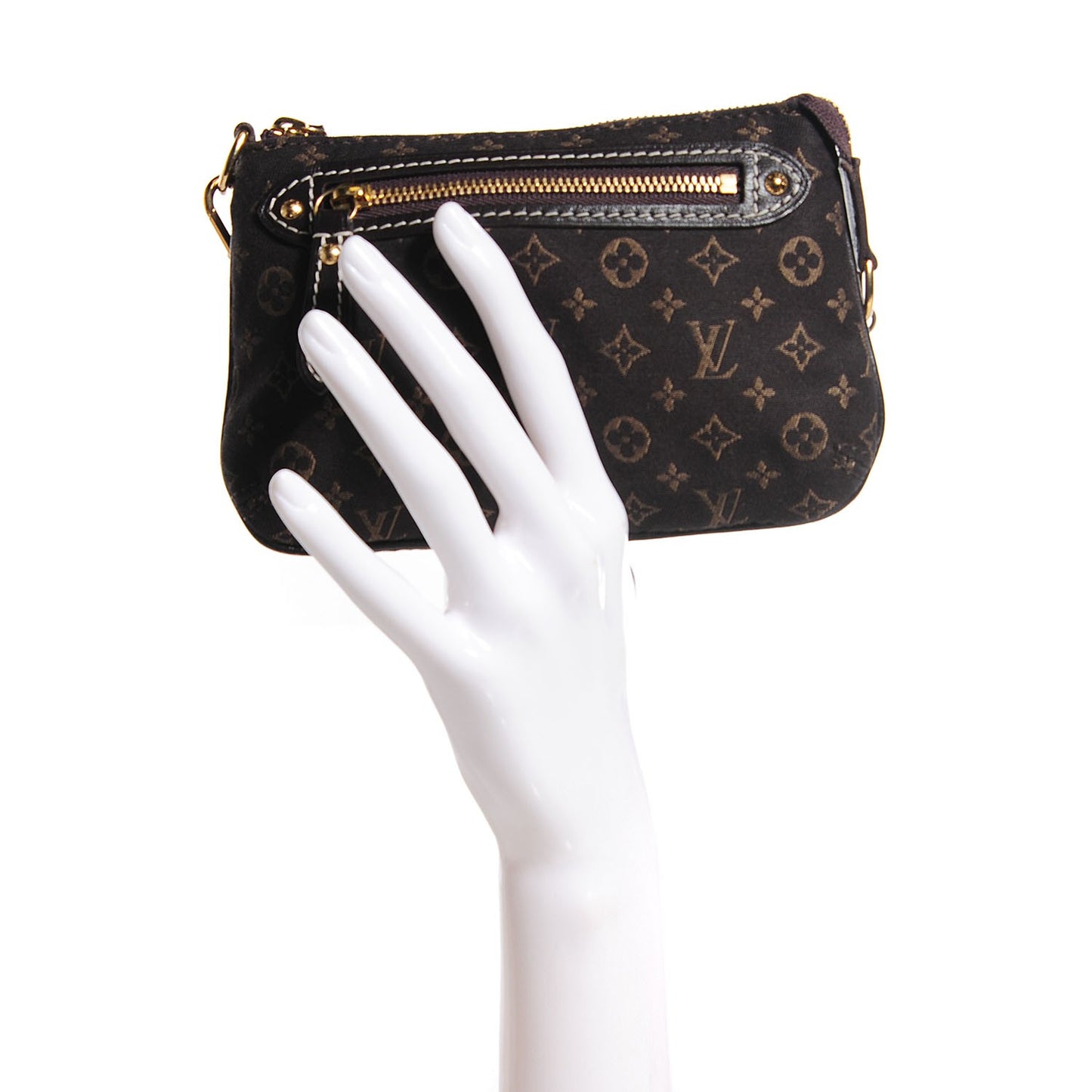 Monogram Idylle Mini Pochette Accessories Fusain