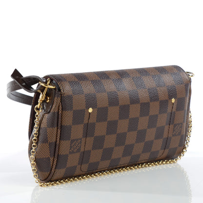Louis Vuitton Damier Ebene Favorite PM 3 of 8