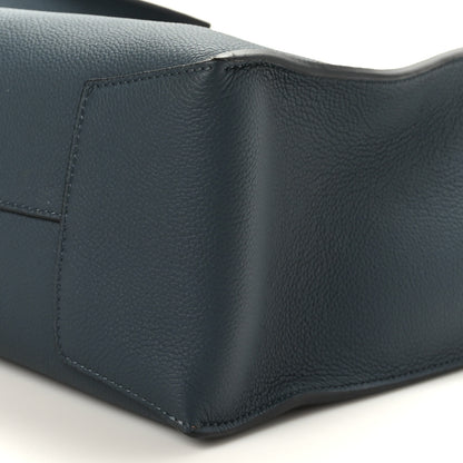 Loewe Soft Grained Calfskin Buckle Zip Tote Blue 8 of 8