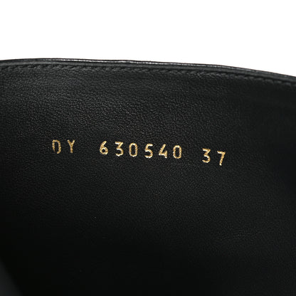 Saint Laurent Calfskin West 45 Chelsea Boots 37 Black 9 of 10