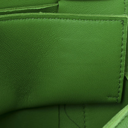 Bottega Veneta Lambskin Maxi Intreccio Candy Cassette Crossbody Bag Parakeet 10 of 12