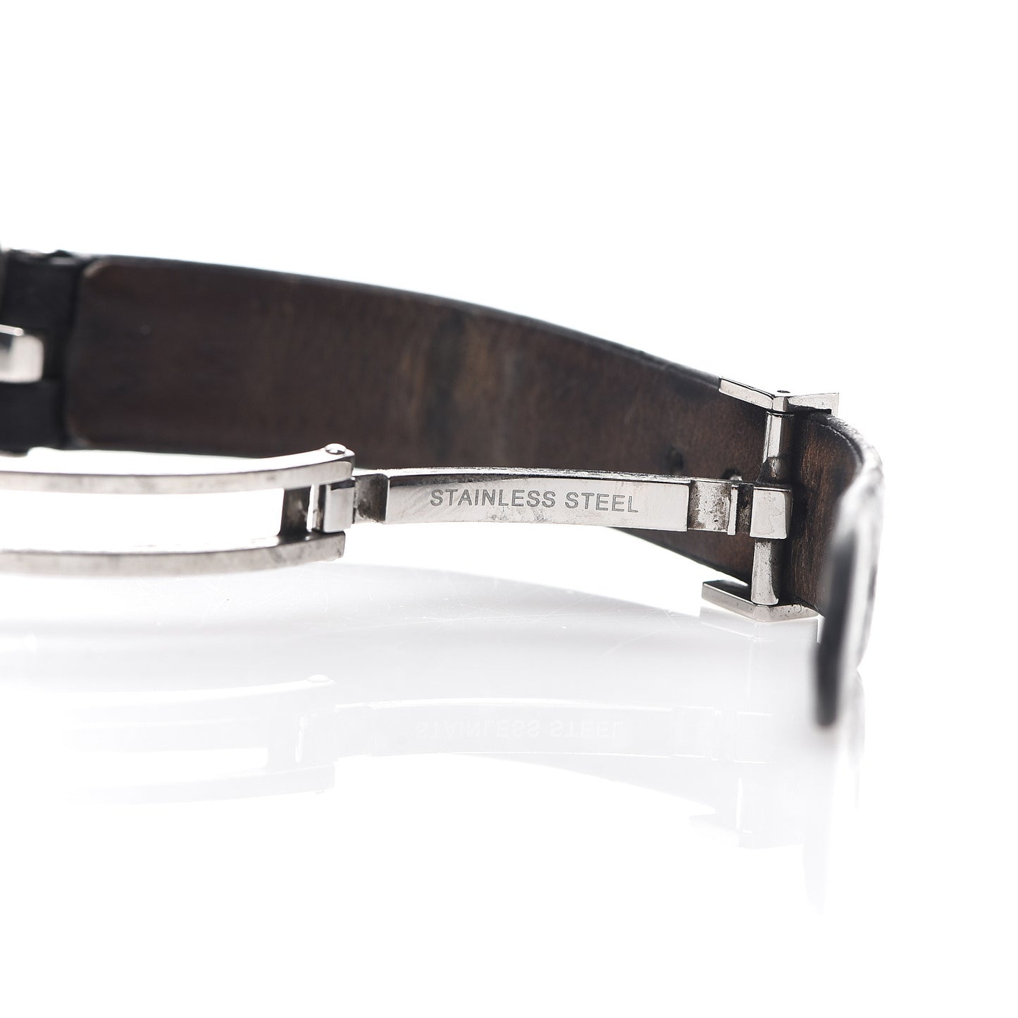 Stainless Steel Calfskin 22mm B.Zero1 Quartz Watch