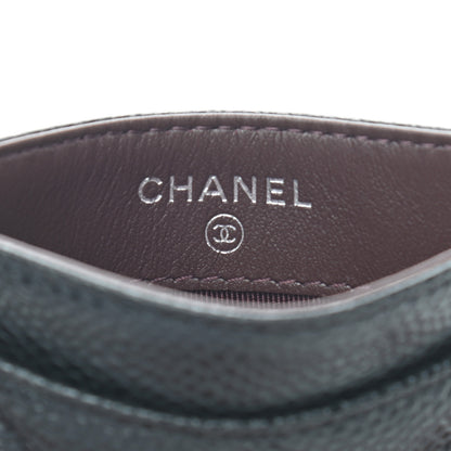 Chanel Caviar Quilted Card Holder Black 6 of 8