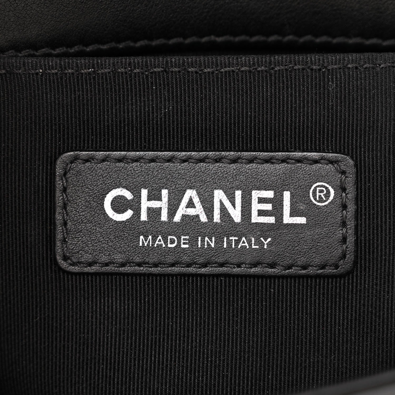 Chanel Calfskin Chevron Quilted Small Boy Flap Black 6 of 10