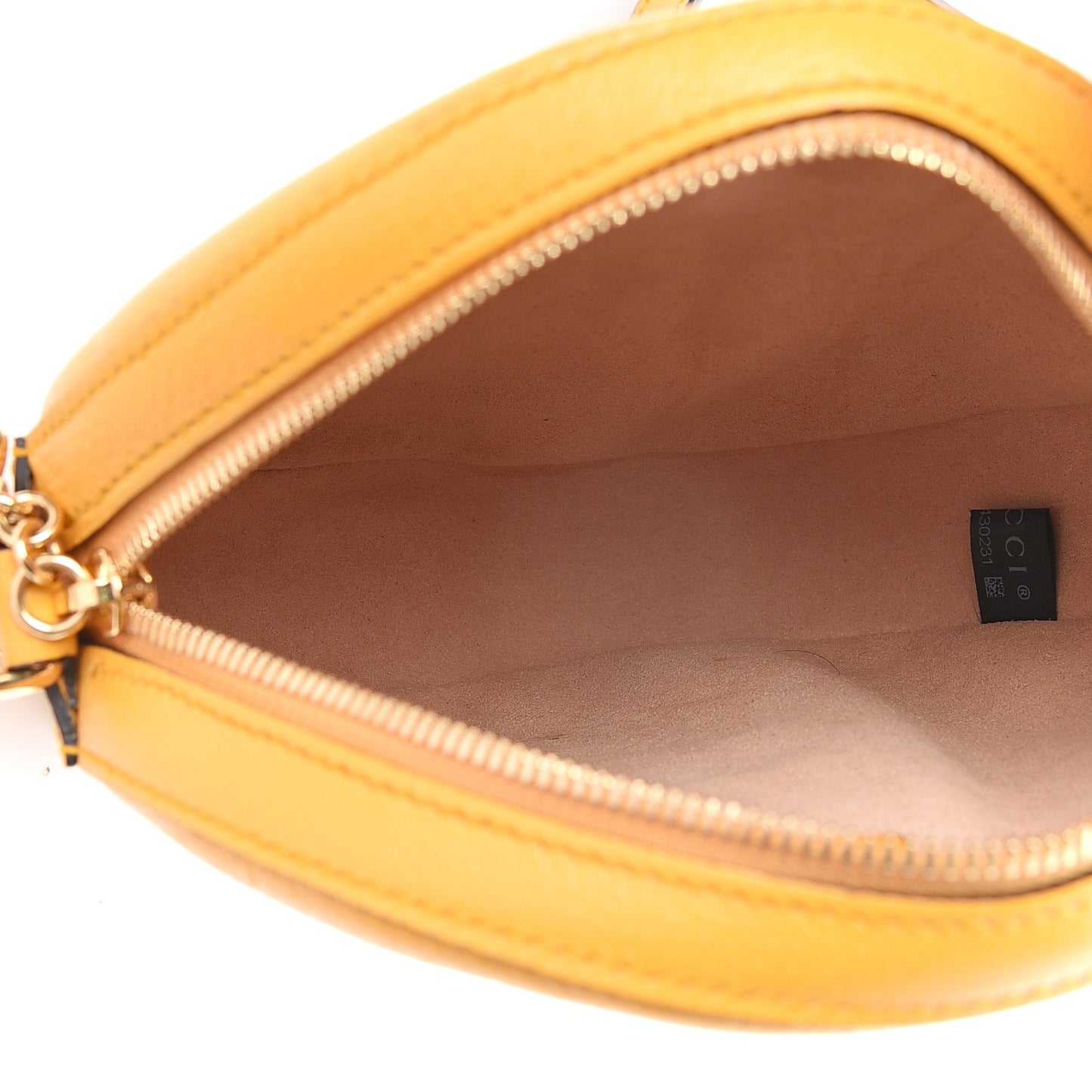 GG Supreme Monogram Flora Web Mini Ophidia Round Shoulder Bag Beige Multicolor Crop