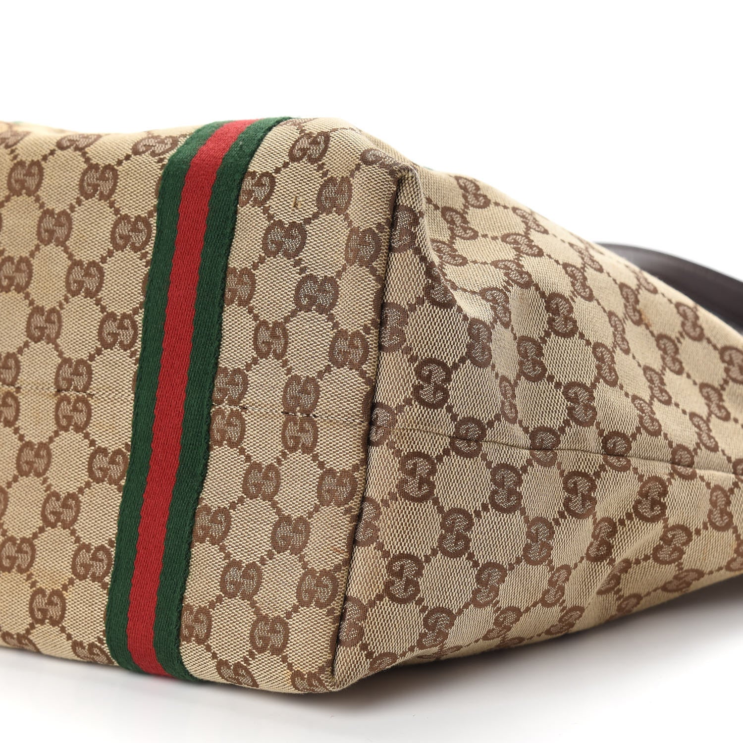 Gucci Monogram Large Jolicoeur Tote Brown 9 of 11