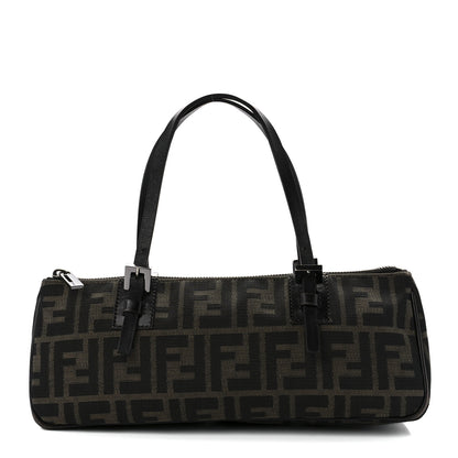 Fendi Zucca Buckle Shoulder Bag Tobacco 1 of 10